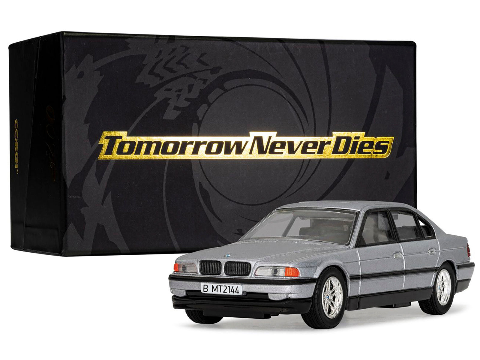 BMW 750iL Silver Metallic James Bond 007 "Tomorrow Never Dies" (1997) Movie Diecast Model Car by Corgi