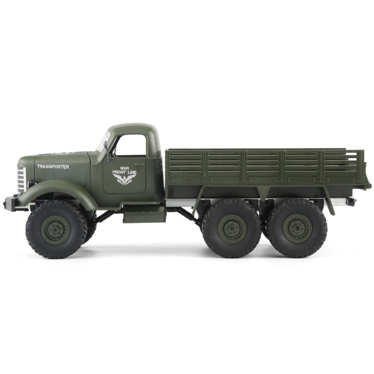 JJR/C Q60 Transporter-1 Full Body 1:16 Mini 2.4GHz RC 6WD Tracked Off-Road Military Truck Car Toy(Army Green)