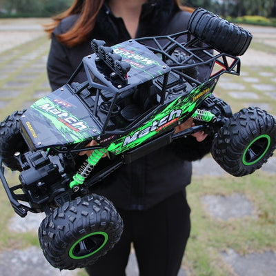 2.4GHz 4WD Double Motors Off-Road Climbing Car Remote Control Vehicle, Model:6266 (Green)