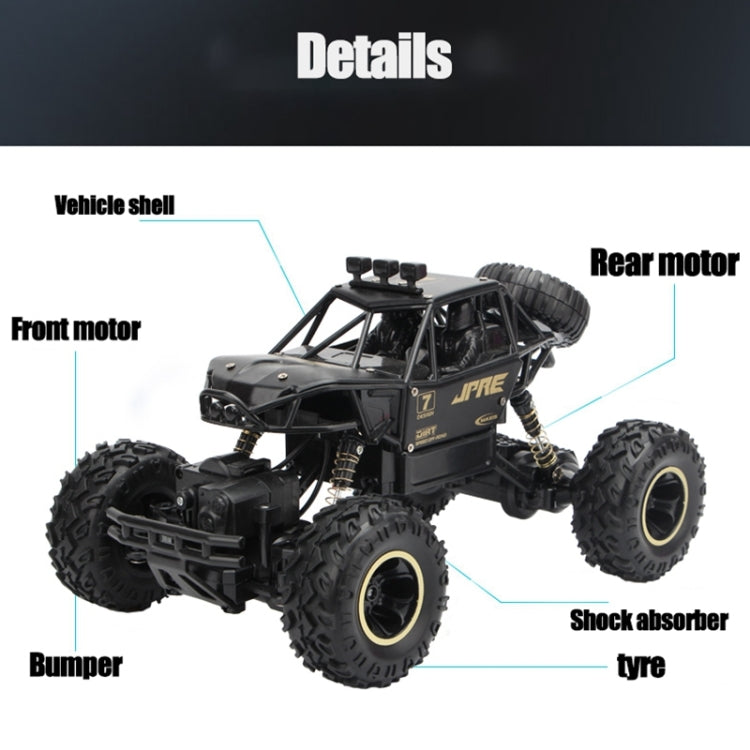 2.4GHz 4WD Double Motors Off-Road Climbing Car Remote Control Vehicle, Model:6266 (Red)