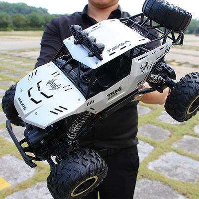 2.4GHz 4WD Double Motors Off-Road Climbing Car Remote Control Vehicle, Model:9268 (Silver)