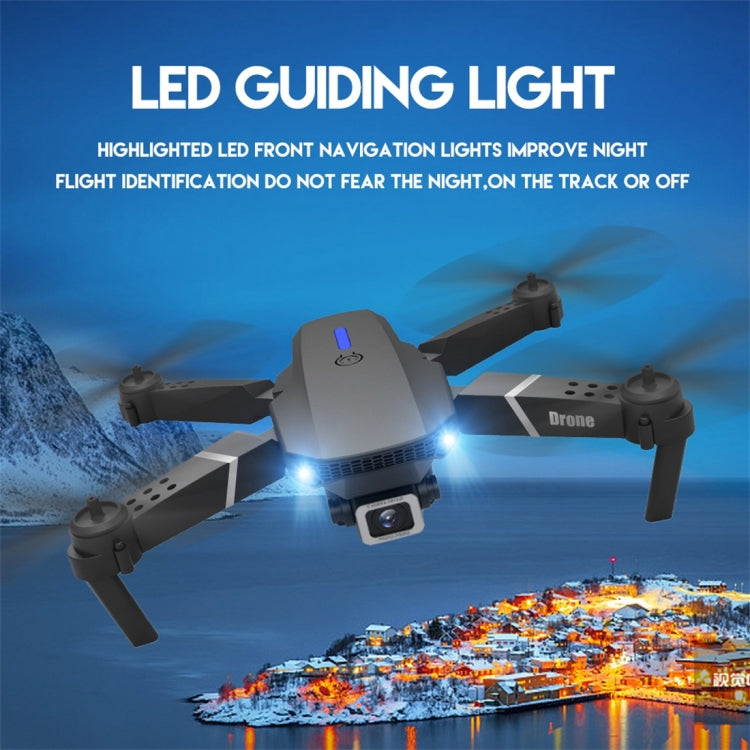 LS-E525 4K Double HD Camera Mini Foldable RC Quadcopter Drone Remote Control Aircraft(Black)