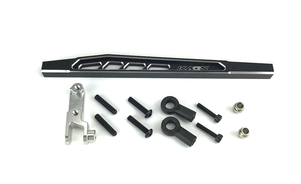 CKD0377 KAOS Rear 4th Link Suspension Link Set (Upper right, 117mm, CNC Aluminum. Link Mount, Black Anodized) F450 DL-Series