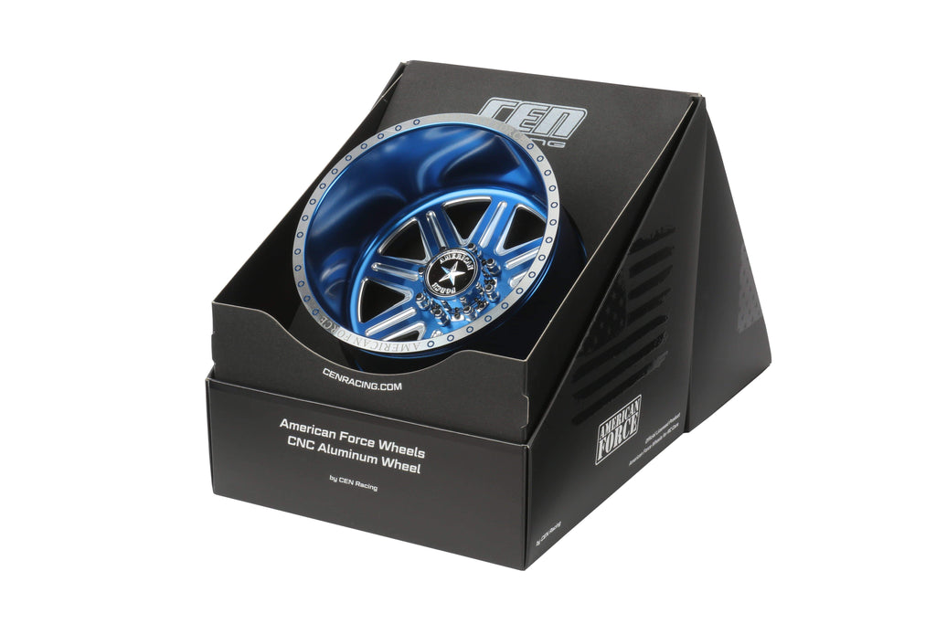 CKR0521 Forged Alloy CNC American Force Legend SS8 Wheel (-18,Blue)