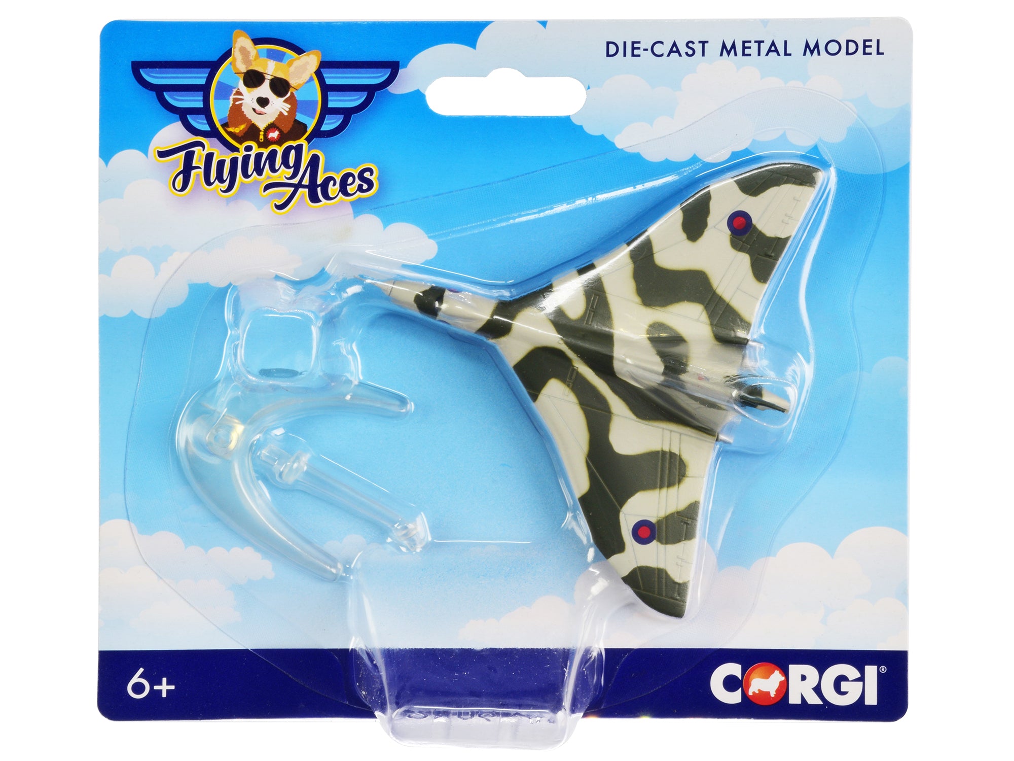 Avro Vulcan Strategic Bomber Aircraft "RAF" "Flying Aces" Series Diecast Model by Corgi