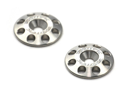 FLITE WING BUTTONS, TITANIUM (2)