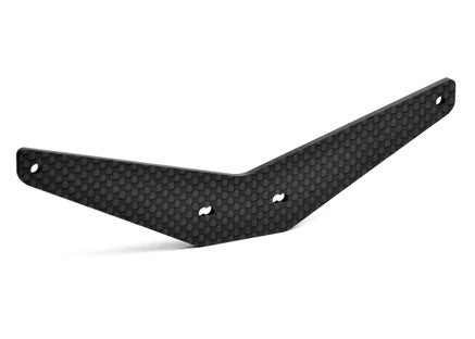 22 / RB7 CARBON BODY MOUNT PLATE, for the rear of 22 & RB7 buggies