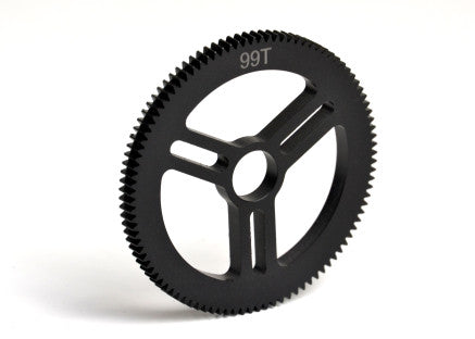 FLITE SPUR GEAR 48P 99T, MACHINED DELRIN for exo spur gear hubs