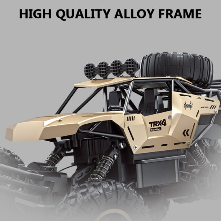 4WD Oversized Alloy Six Wheel Vehicle RC Car(Gold)