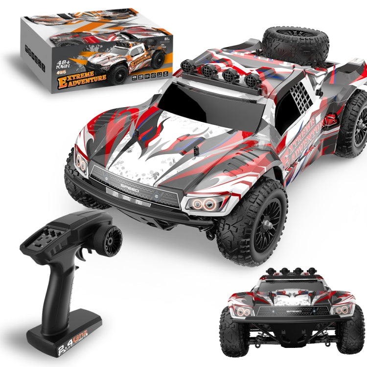 9201E 1:10 Full Scale Remote Control 4WD High Speed Car(Red)