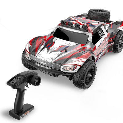 9201E 1:10 Full Scale Remote Control 4WD High Speed Car(Red)