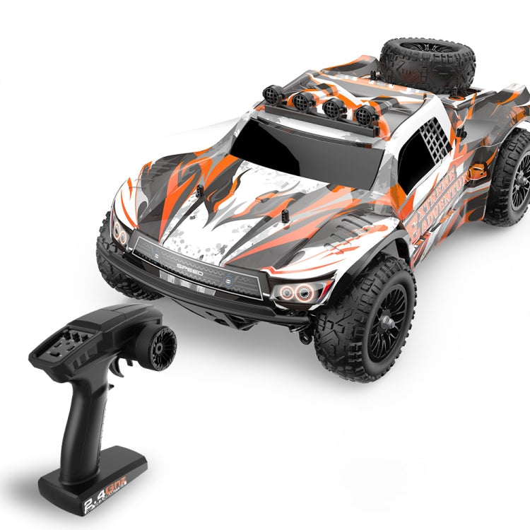 9201E 1:10 Full Scale Remote Control 4WD High Speed Car(Orange)