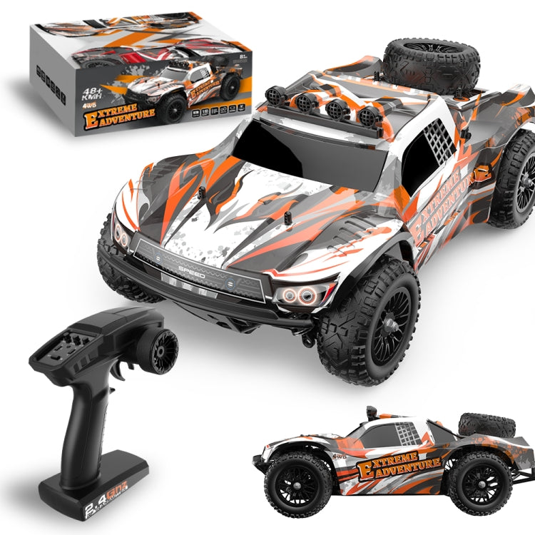 9201E 1:10 Full Scale Remote Control 4WD High Speed Car(Orange)