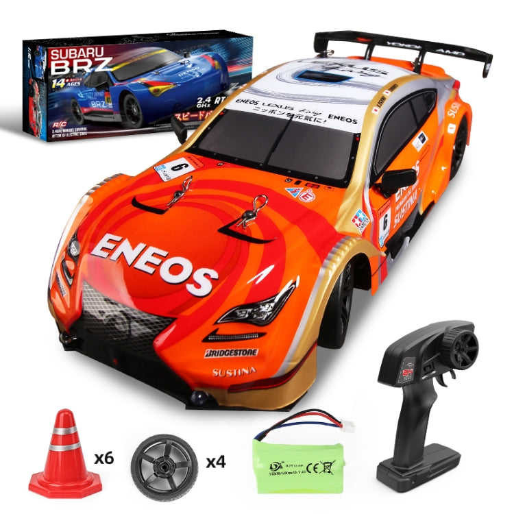 2.4G 1:16 4WD Drift RC Toy Car(Orange)