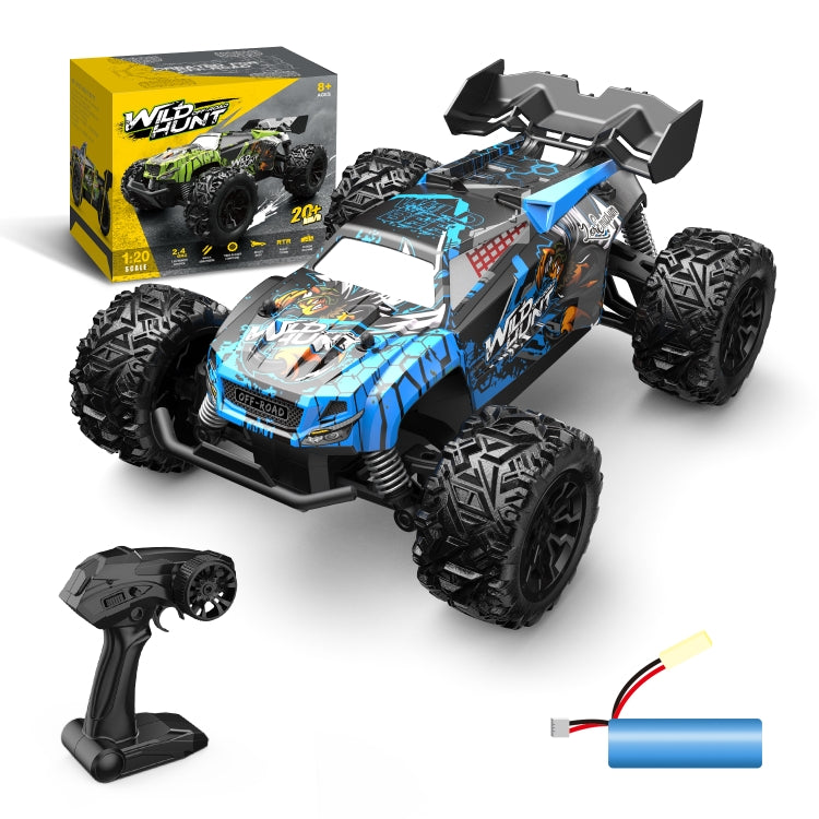 2.4G 1:20 Full Scale RC Off-road Vehicle(Blue)