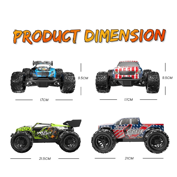 2.4G 1:20 Full Scale RC Off-road Vehicle(Light Green)