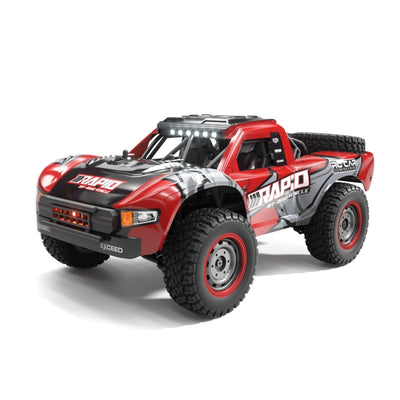 JJR/C Q130 Full-scale High-brush Four-wheel Drive High-speed Pickup Remote Control Car(Red)