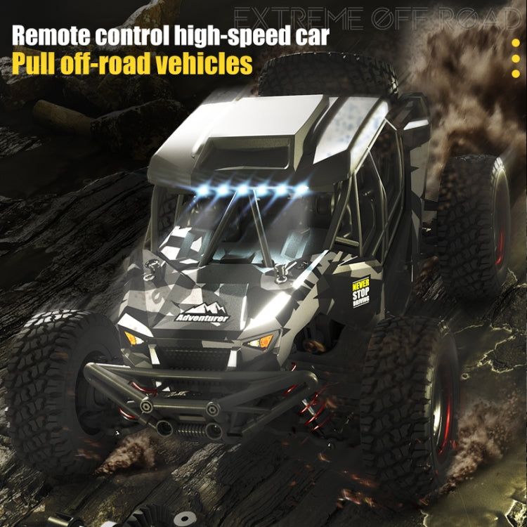 JJR/C Q141 High-speed Carbon Brush Desert Remote Control 4WD Off-road Vehicle(Dark Grey)