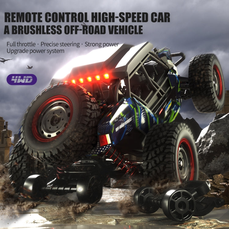 JJR/C Q141B Brushless 4WD High Speed Remote Control Desert Truck(Blue)