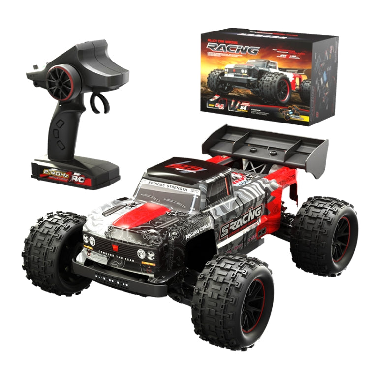 JJR/C Q146 Electric 4WD Alloy Bigfoot Short Card Off-Road Remote Control Car(Red)