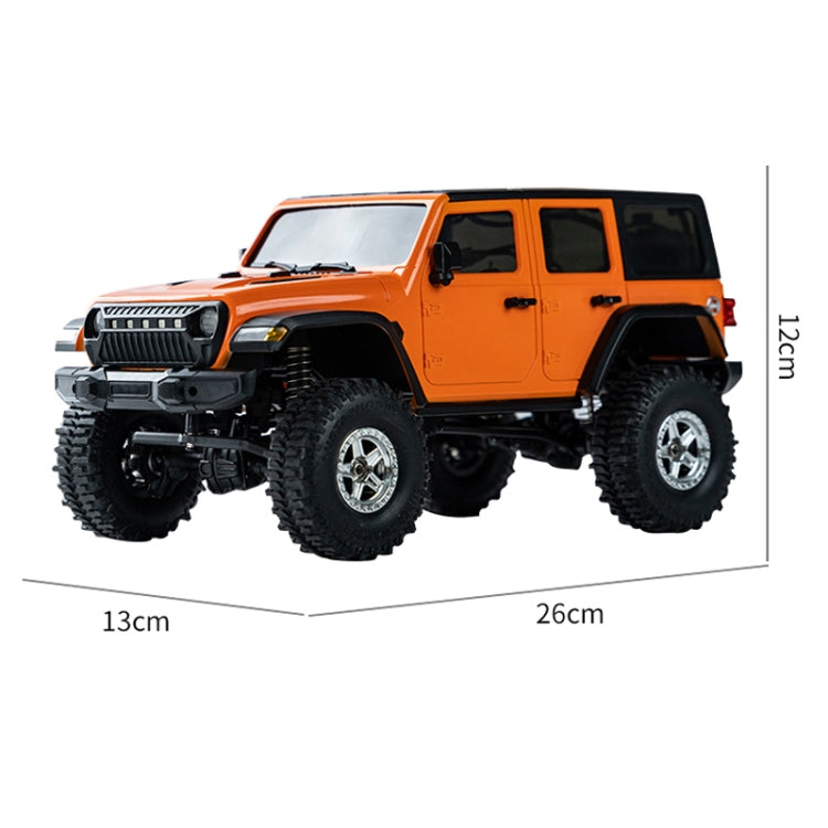 JJR/C C8801 4WD Drive Off-road Climbing Remote Control Vehicle(Orange)