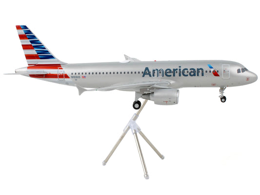 Airbus A320-200 Commercial Aircraft "American Airlines" Silver "Gemini 200" Series 1/200 Diecast Model Airplane by GeminiJets