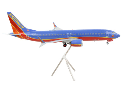 Boeing 737 MAX 8 Commercial Aircraft "Southwest Airlines" Blue and Red "Gemini 200" Series 1/200 Diecast Model Airplane by GeminiJets