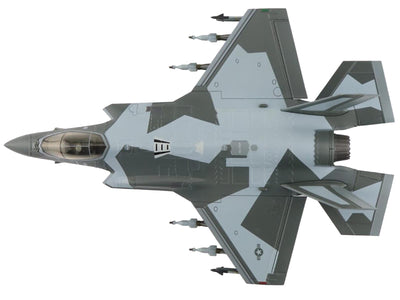 Lockheed F-35A Lightning II Fighter Aircraft "65th Aggressor Squadron Nellis Air Force Base" (2022) United States Air Force "Air Power Series" 1/72 Diecast Model by Hobby Master