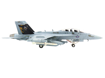 Boeing EA-18G Growler Aircraft "Yellow Jackets" "VAQ-138 US Navy" (2018) "Air Power Series" 1/72 Diecast Model by Hobby Master