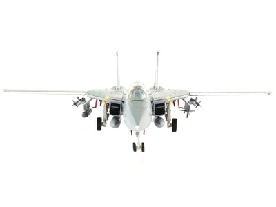 Grumman F-14B Tomcat Fighter Aircraft "OEF VF-143 'Pukin Dogs'" (2002) "Air Power Series" 1/72 Diecast Model by Hobby Master
