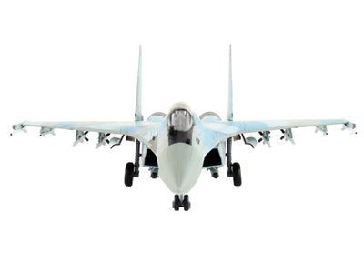 Sukhoi Su-35S Flanker-E Fighter Aircraft "116th Combat Application Training Center of Fighter Aviation VKS" (2022) Russian Air Force "Air Power Series" 1/72 Diecast Model by Hobby Master