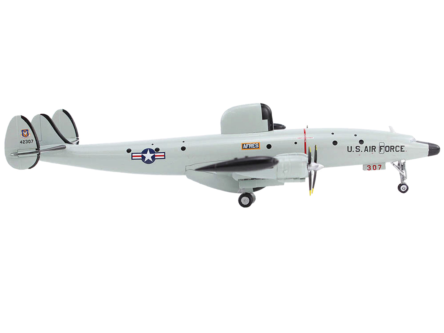 Lockheed EC-121T Warning Star Transport Aircraft "79th AEW&C Sqn. Homestead AFB" (1978) United States Air Force "Airliner Series" 1/200 Diecast Model by Hobby Master