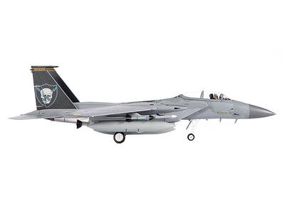 McDonnell Douglas F-15C Eagle Fighter Aircraft "493rd Fighter Squadron Grim Reapers 45th Anniversary Edition" (2022) United States Air Force 1/72 Diecast Model by JC Wings