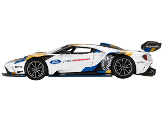 Ford GT Mk II White with Graphics "Goodwood Festival of Speed" (2019) Limited Edition to 3000 pieces Worldwide 1/64 Diecast Model Car by True Scale Miniatures