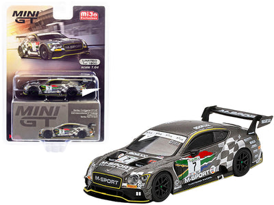 Bentley Continental GT3 RHD (Right Hand Drive) #7 "Bentley Team M-Sport" Kyalami 9 Hours Intercontinental GT Challenge (2020) Limited Edition to 1800 pieces Worldwide 1/64 Diecast Model Car by True Scale Miniatures