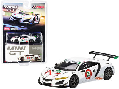 Acura NSX GT3 EVO #44 "Magnus Racing" IMSA Daytona 24H (2021) Limited Edition to 1800 pieces Worldwide 1/64 Diecast Model Car by True Scale Miniatures