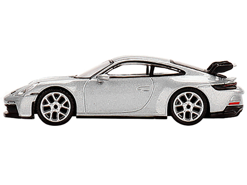 Porsche 911 (992) GT3 GT Silver Metallic Limited Edition to 3600 pieces Worldwide 1/64 Diecast Model Car by True Scale Miniatures