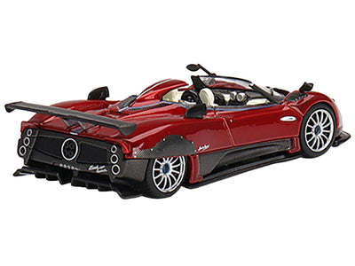 Pagani Zonda HP Barchetta Rosso Dubai Red Metallic Limited Edition to 2040 pieces Worldwide 1/64 Diecast Model Car by True Scale Miniatures