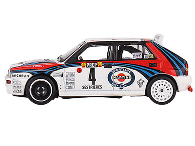 Lancia Delta HF Integrale Evoluzione #4 Didier Auriol - Bernard Occelli "Martini Racing" Winner "Rally MonteCarlo" (1992) Limited Edition to 1440 pieces Worldwide 1/64 Diecast Model Car by True Scale Miniatures