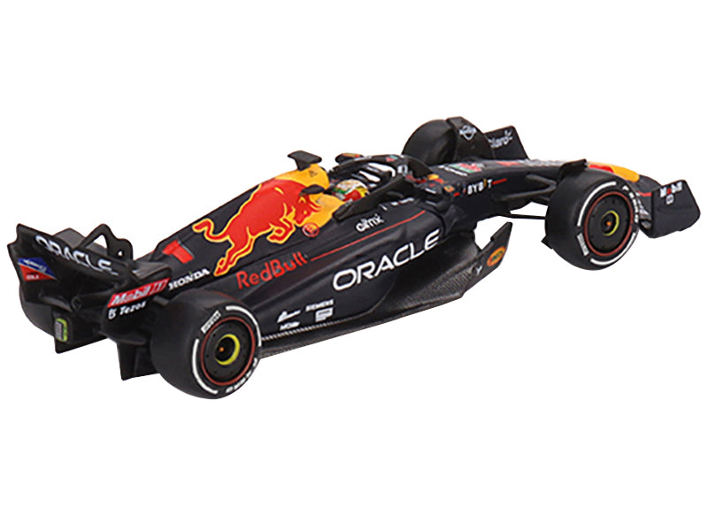 Red Bull Racing RB18 #1 Max Verstappen "Oracle" Winner "Abu Dhabi GP" (2022) Limited Edition 1/64 Diecast Model Car by True Scale Miniatures