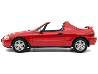 1995 Honda Civic CRX VTI Del Sol Red Limited Edition to 2000 pieces Worldwide 1/18 Model Car by Otto Mobile