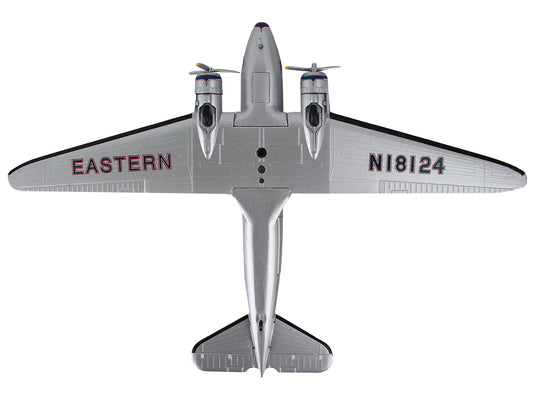 Douglas DC-3 Passenger Aircraft "Eastern Airlines" 1/144 Diecast Model Airplane by Postage Stamp