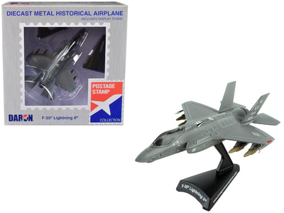 Lockheed Martin F-35 Lightning II Fighter Aircraft "AF08-0747 First in Service" United States Air Force 1/144 Diecast Model Airplane by Postage Stamp