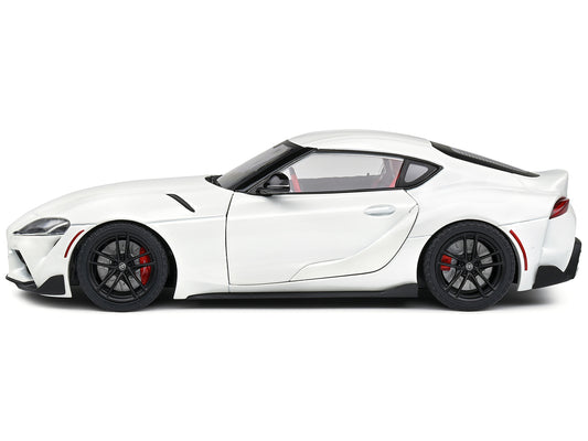 2023 Toyota GR Supra White Pearl Metallic 1/18 Diecast Model Car by Solido