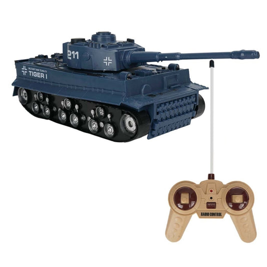 MoFun 369 Remote Control Tank 1:32 Four-way RC Vehicle(Blue)