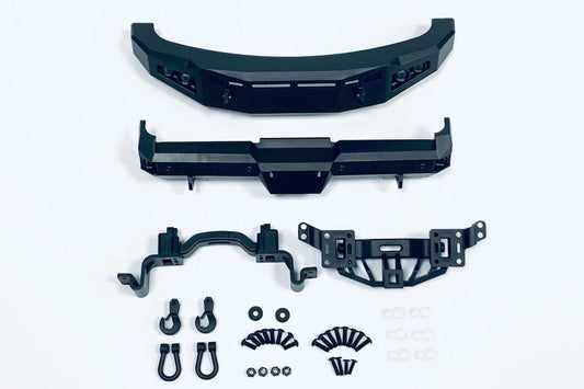 CD0429 Complete Black Bumper Set (for F-250 chassis Front & rear and hooks)