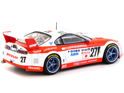 Toyota Supra GT RHD (Right Hand Drive) #27 Jeff Krosnoff - Marco Apicella - Mauro Martini 24 Hours of Le Mans (1995) "Hobby64" Series 1/64 Diecast Model Car by Tarmac Works