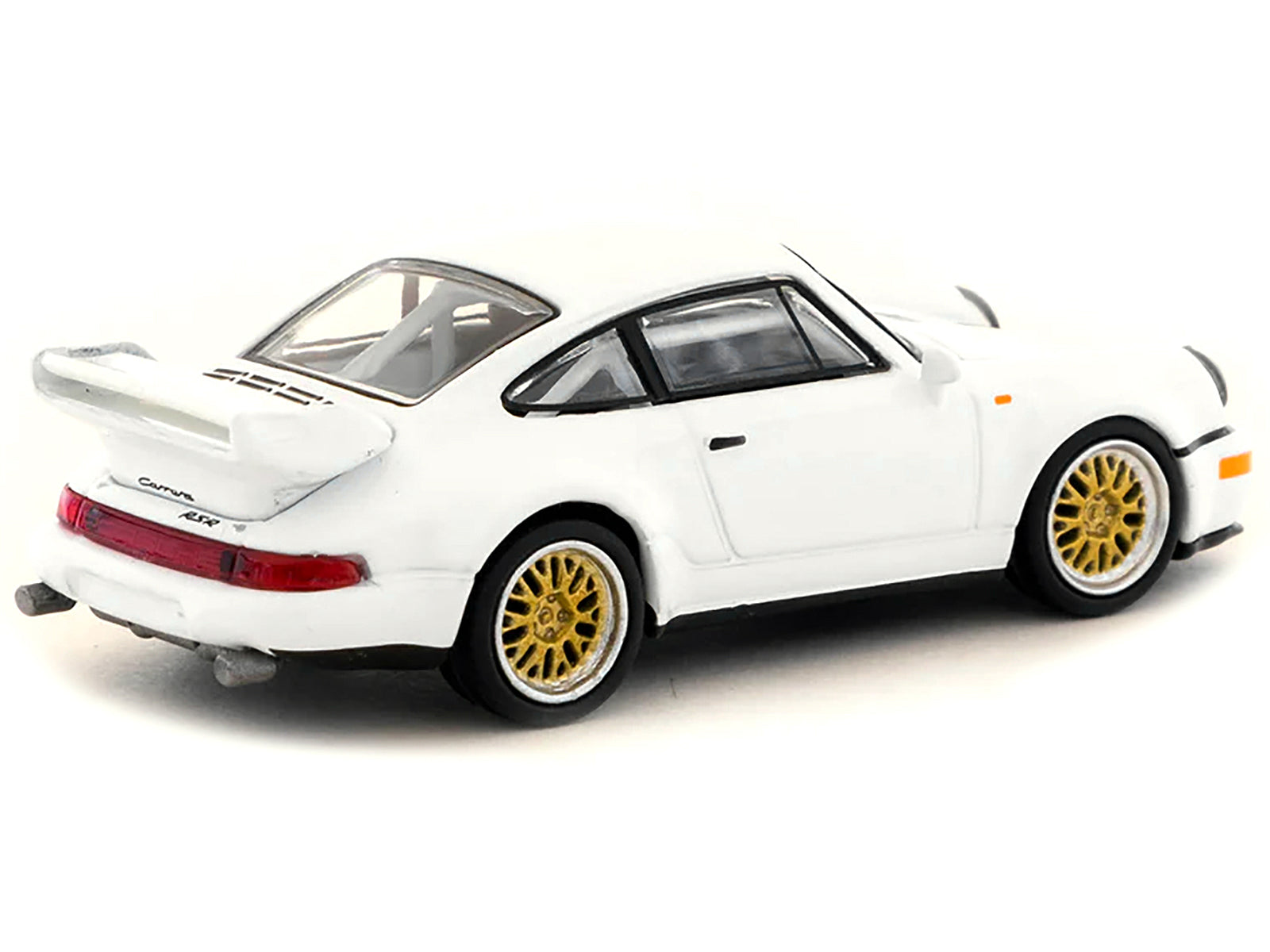 Porsche 911 RSR 3.8 White "Collab64" Series 1/64 Diecast Model Car by Schuco & Tarmac Works