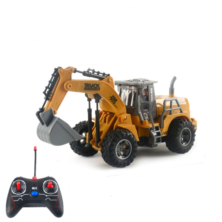 Wireless Remote Control 5-Way Charging Electric Engineering Vehicle Model(Excavator)