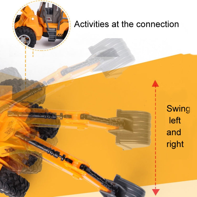 Wireless Remote Control 5-Way Charging Electric Engineering Vehicle Model(Excavator)